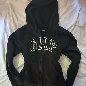 90s Y2K Black GAP Hoodie with Logo